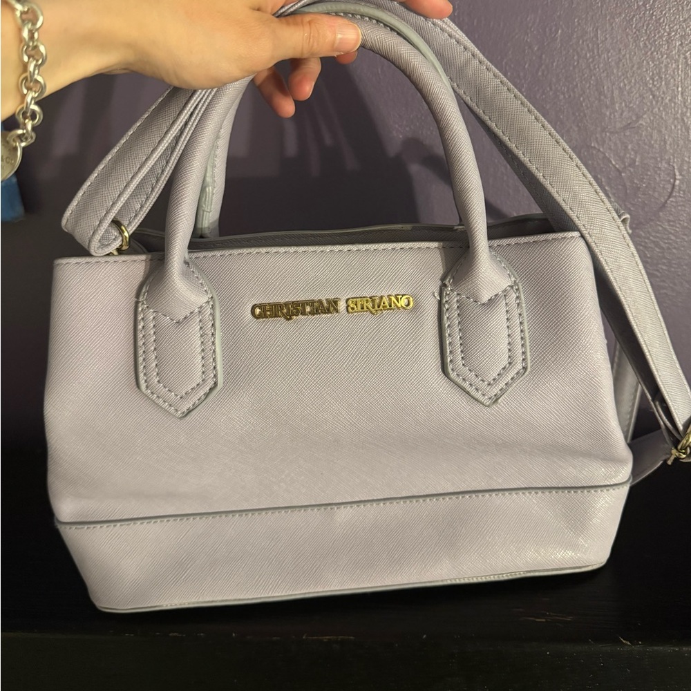 Christian Siriano Lavender Satchel
